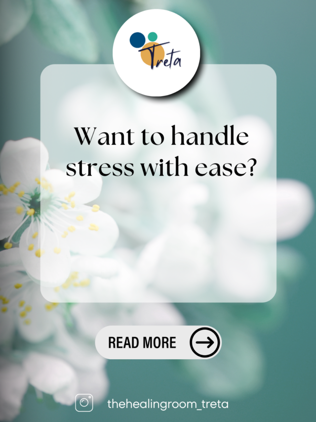 Want to handle stress with ease?