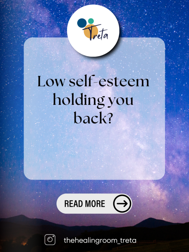 Low self-esteem holding you back?