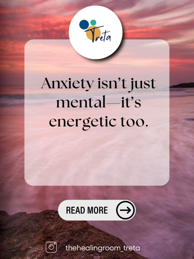 Anxiety isn’t just mental—it’s energetic too.