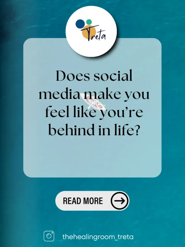 Does social media make you feel like you’re behind in life?