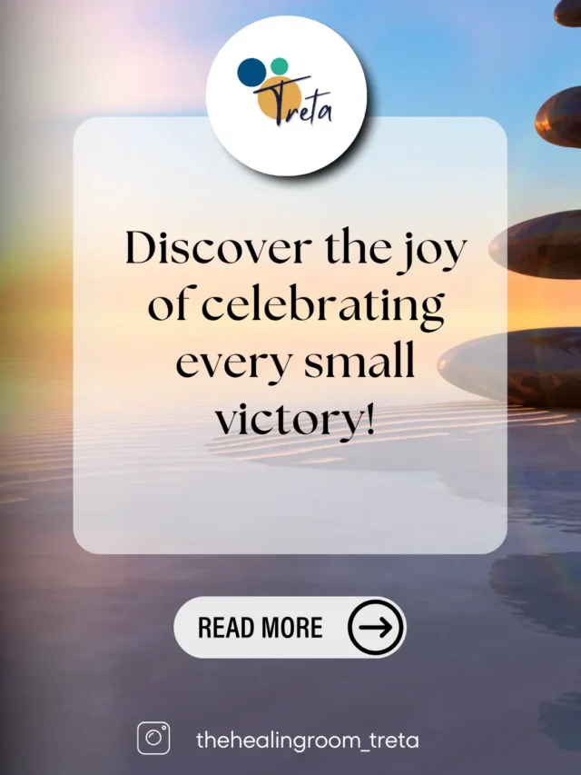 Discover the joy of celebrating every small victory!