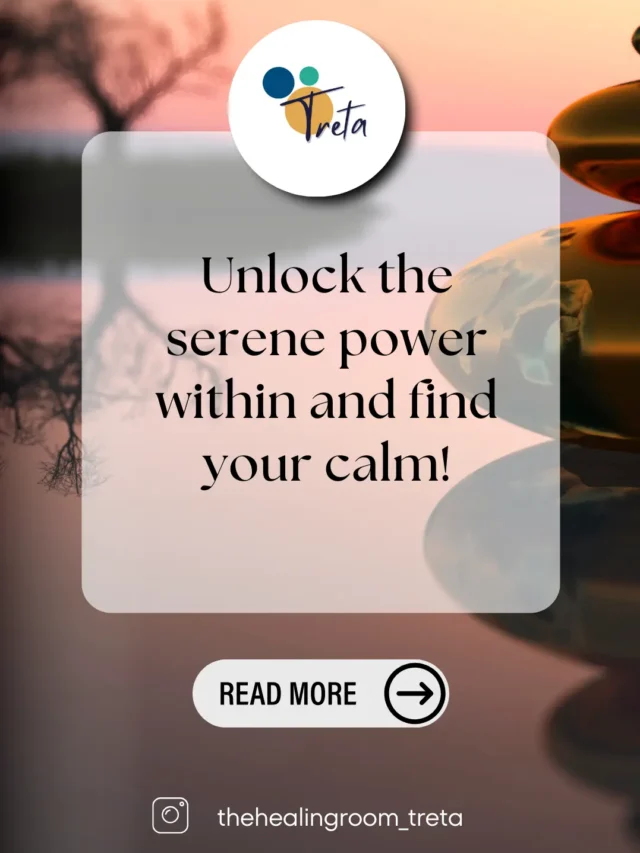 Unlock the serene power within and find your calm!